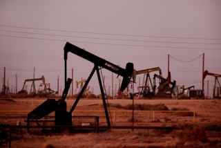 Oil Pumps in the Sunset